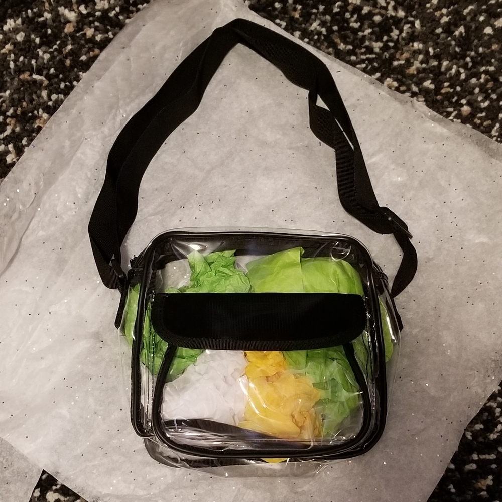 Make me an offer! NWOT TSA approved clear satchel